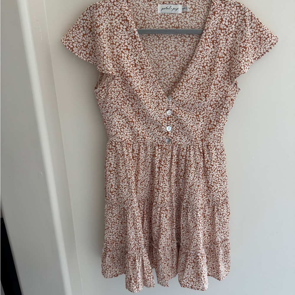 Floral V-Neck Dress